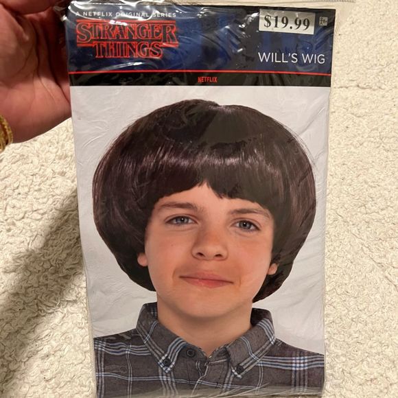 Netflix Hair Nwt Official Netflix Stranger Things Will Byers Wig
